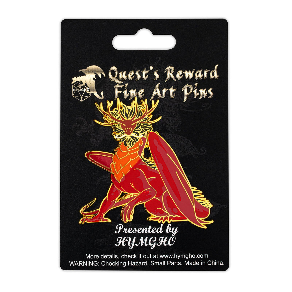 Evoke Dragon Pin — Crownfire