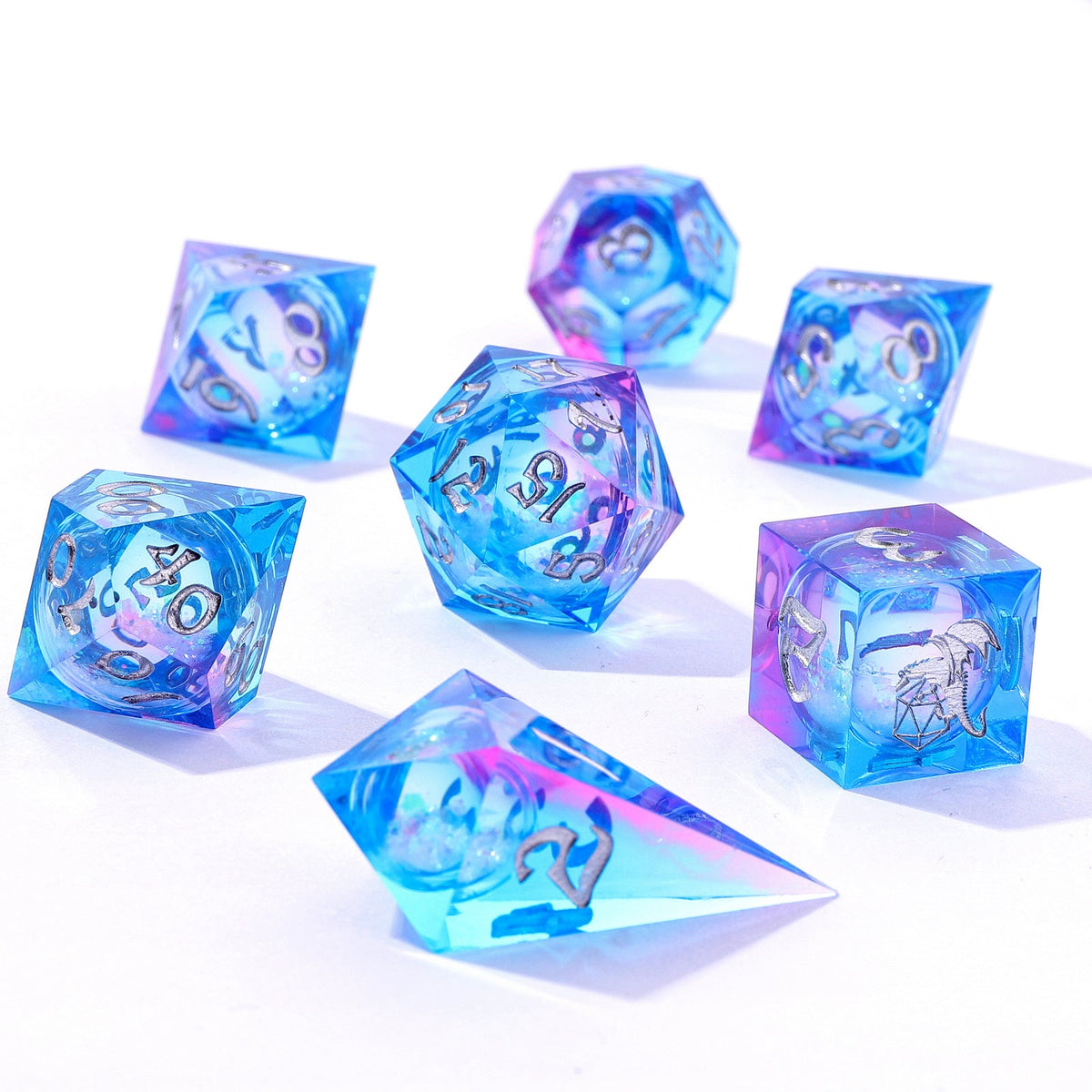 Evoke Nebula Dice — Celestial Tide